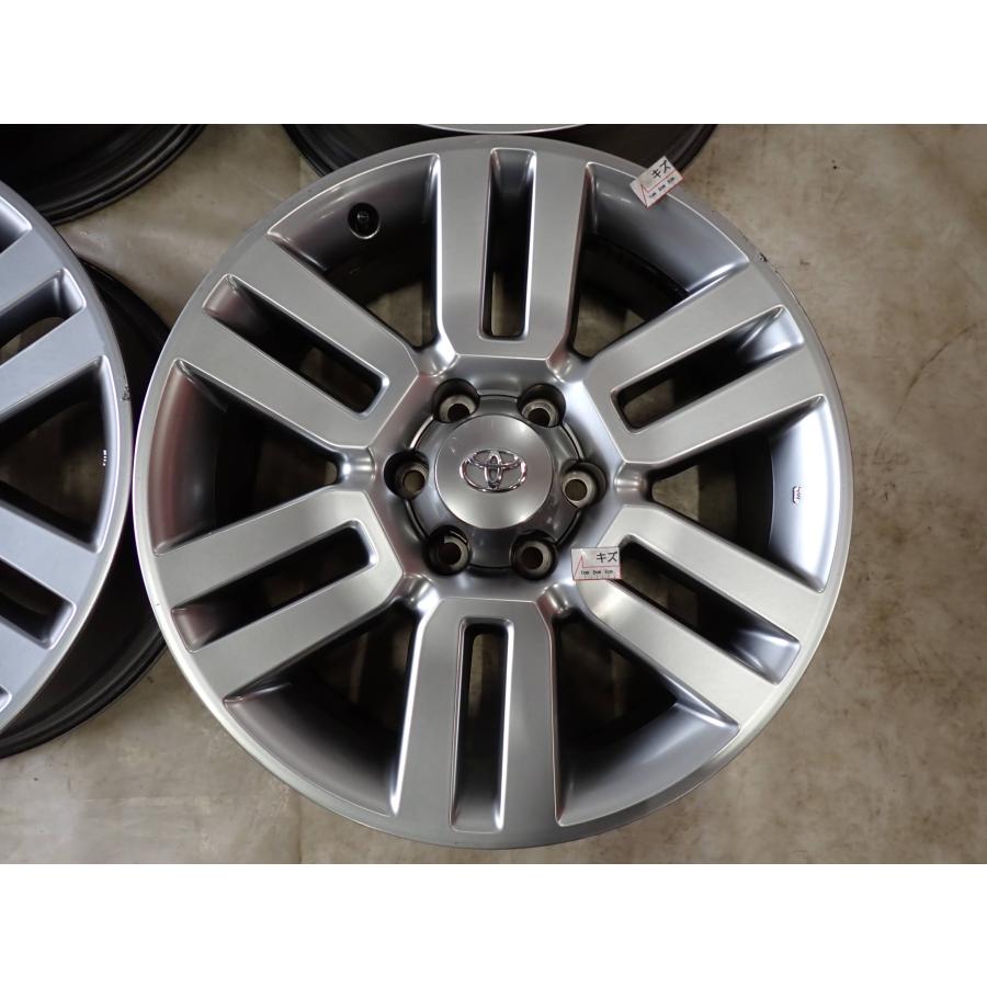 4本SET 会社宛 送料無料 20×7J トヨタ 純正 アルミ 6穴 PCD 139.7mm + 
