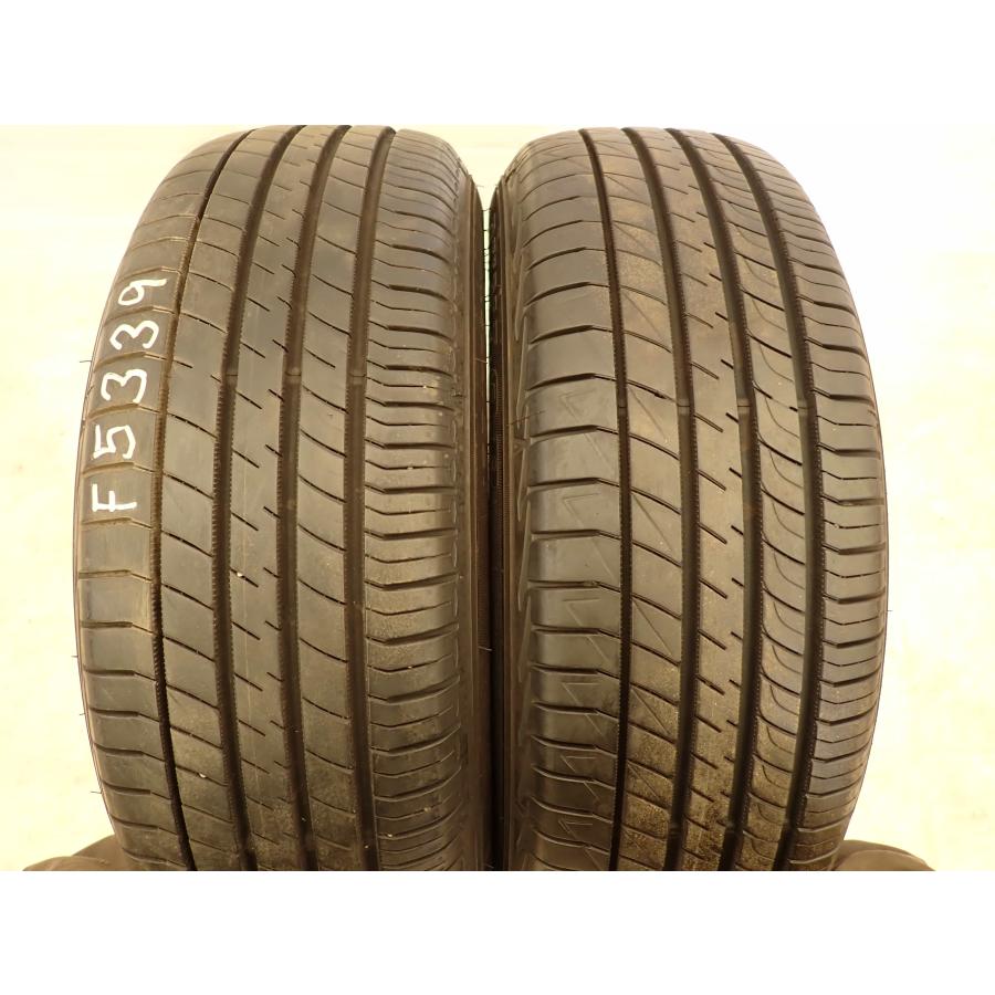 夏4本SET 会社宛 送料無料 175/65R14×5.5J 82H ダンロップ ルマンV 2022年製 アルミ ヴィッツ パッソ フィット ノート キューブ NO,F5339の画像
