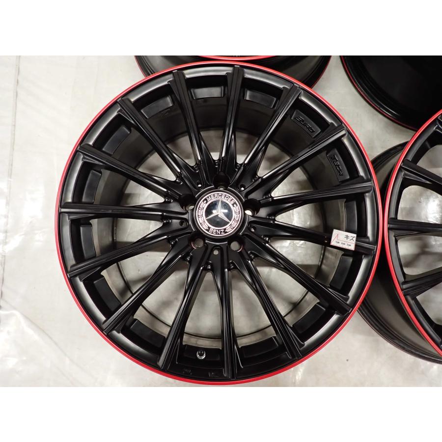 4本SET 会社宛 送料無料 19×8.5J EUROTECH アルミ ホイール 5穴 PCD