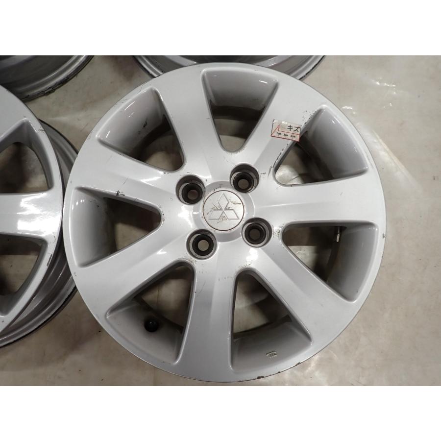 15インチ タイヤ 4本　アイ　ミツビシ　ダンロップ　純正 DUNLOP（ダンロップ） 4本SET 会社宛 送料無料 15×4J 5J 三菱 アイ