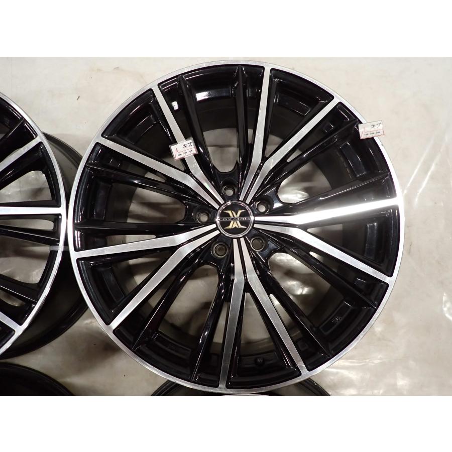 4本SET 会社宛 送料無料 20×8.5J BADX ロクサーニマグナス アルミ 5穴