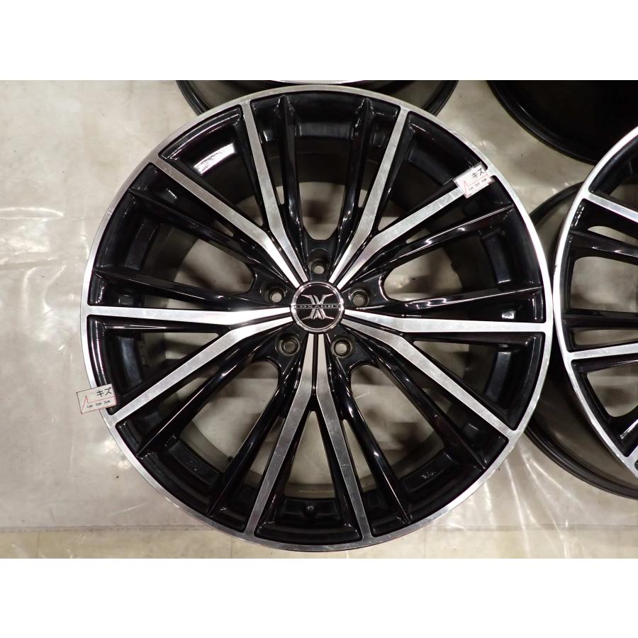 4本SET 会社宛 送料無料 20×8.5J BADX ロクサーニマグナス アルミ 5穴 
