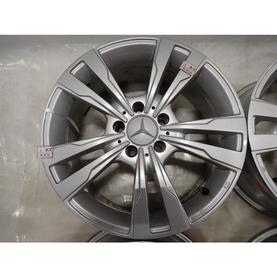 4本SET 会社宛 送料無料 17×7.5J メルセデス ベンツ純正 アルミ 