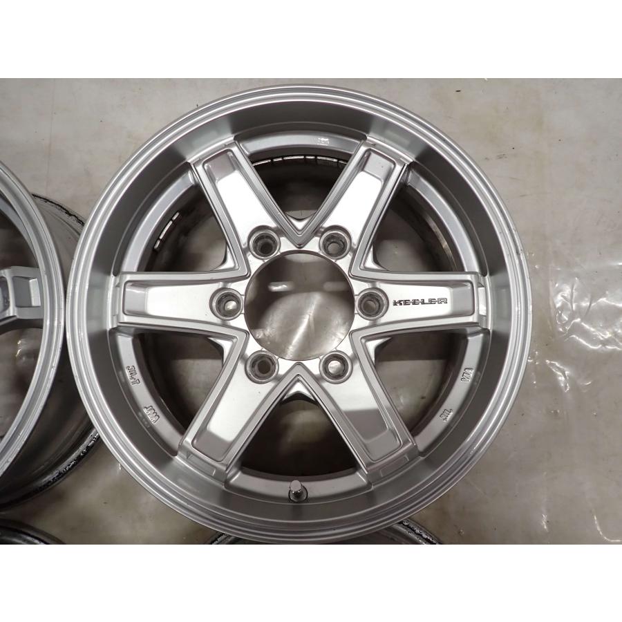 4本SET 会社宛送料無料 15×6J WEDS KEELER TACTICS タクティクス
