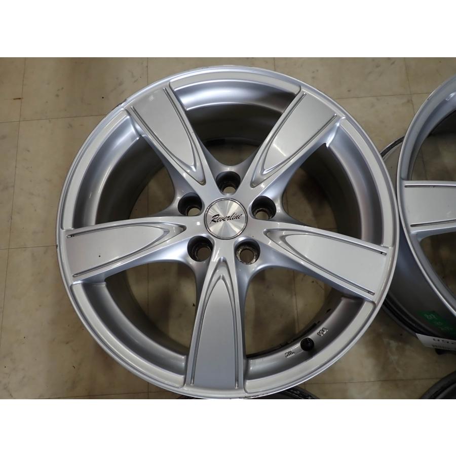 4本SET 会社宛 送料無料 18×8J マナレイ リバーライン アルミホイール 