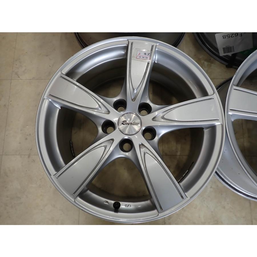 4本SET 会社宛 送料無料 18×8J マナレイ リバーライン アルミホイール 