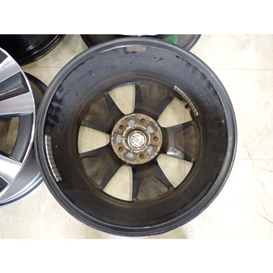 4本SET 会社宛 送料無料 17×6.5J 日産 純正 アルミ ホイール 5穴 PCD 114.3mm +45 ハブ径66mm リーフ 店頭交換OK ノーマル戻し NO,F6259の画像