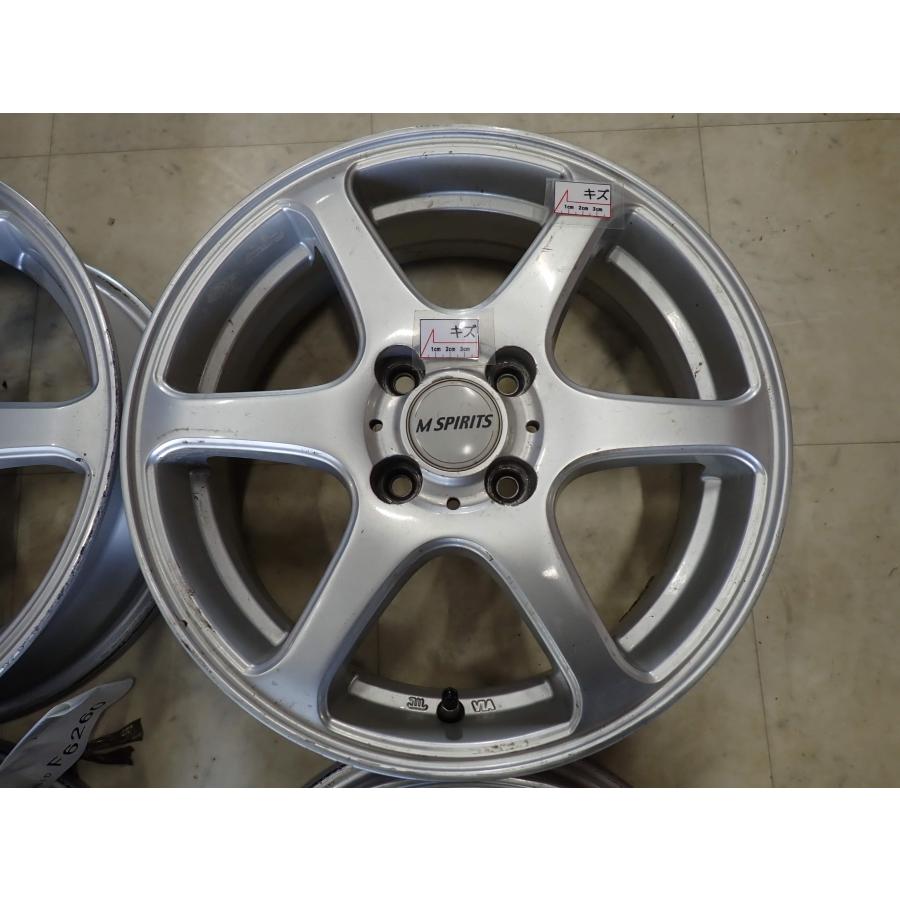 4本SET 会社宛 送料無料 15×4J 5J デザイン アルミ ホイール 4穴 PCD