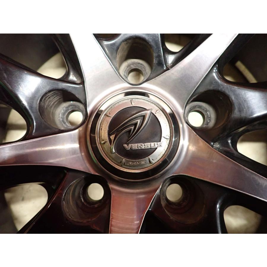 4本SET 会社宛送料無料 18×7.5J RAYS ベルサス ブラックレーベル Epyon