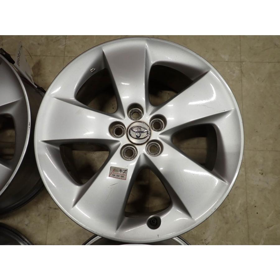 トヨタ 純正 17インチ アルミホイール 4本セット プリウス30 ツーリング 4本SET 会社宛 送料無料 17×7J トヨタ 30系プリウス 純正アルミ 5穴