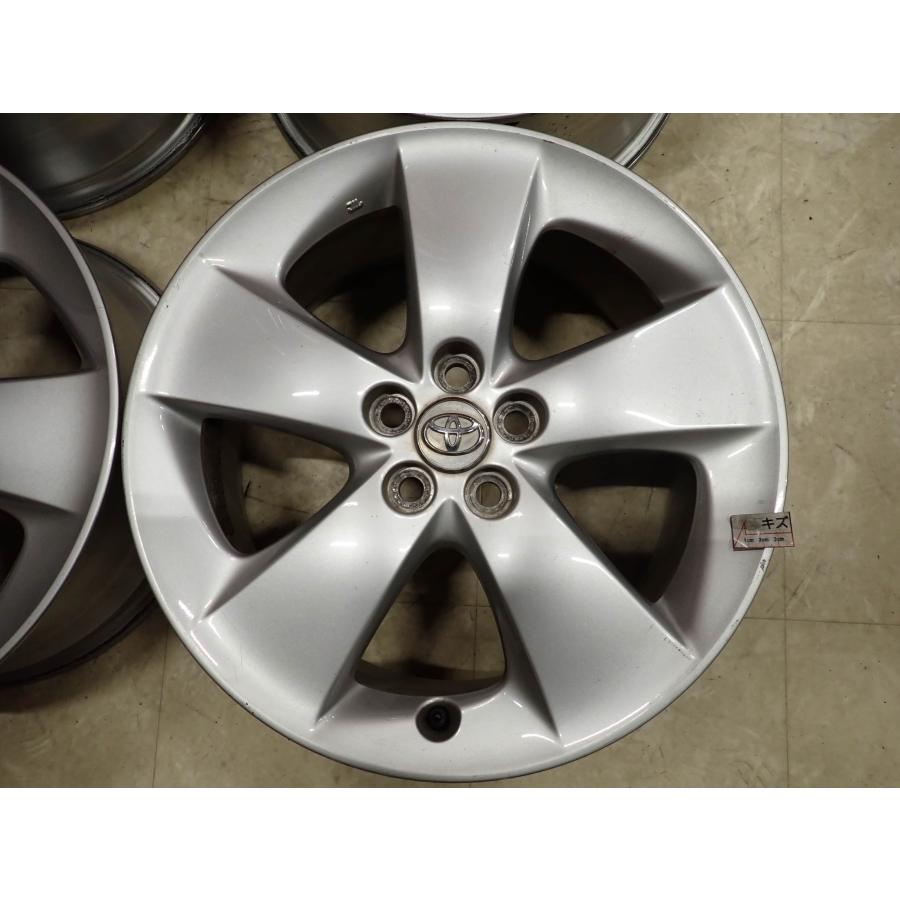 4本SET 会社宛 送料無料 17×7J トヨタ 30系プリウス 純正アルミ 5穴