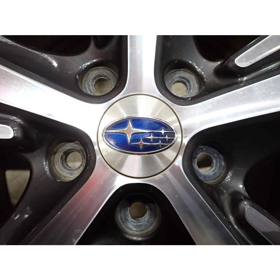 4本SET 会社宛 送料無料 17×7J スバル レヴォーグ 純正 アルミ 5穴 PCD