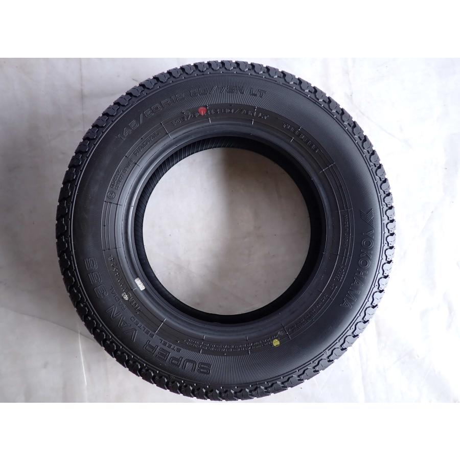 ヨコハマタイヤ（YOKOHAMA TIRE） 夏4本SET 会社宛 送料無料 145/80R12
