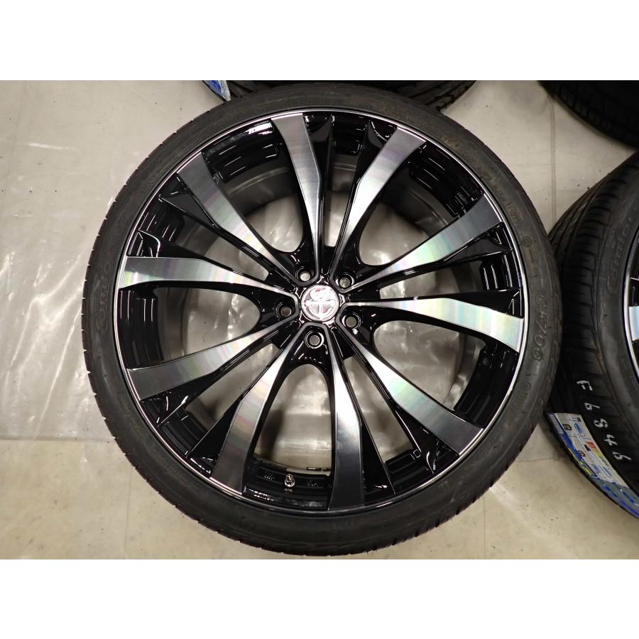 展示品 夏 新品 2022年 4本 会社宛送料無料 225/35ZR20×8J 90W COMFOSER CF710 レアマイスター PREMIX SASICAIA アルミ レガシィ NO,F6846の画像