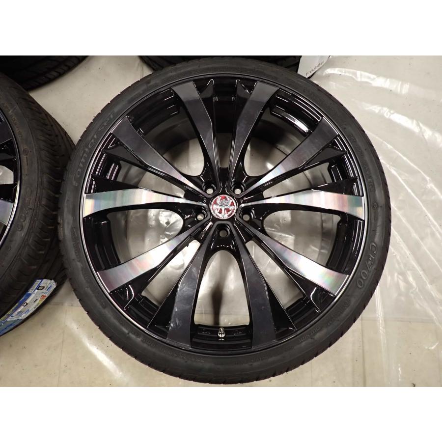展示品 夏 新品 2022年 4本 会社宛送料無料 225/35ZR20×8J 90W COMFOSER CF710 レアマイスター PREMIX SASICAIA アルミ レガシィ NO,F6846の画像