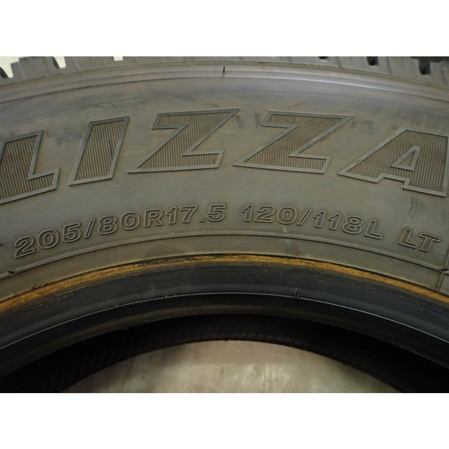 ブリザック 冬4本SET 会社宛 送料無料 205/80R17.5 120/118 LT