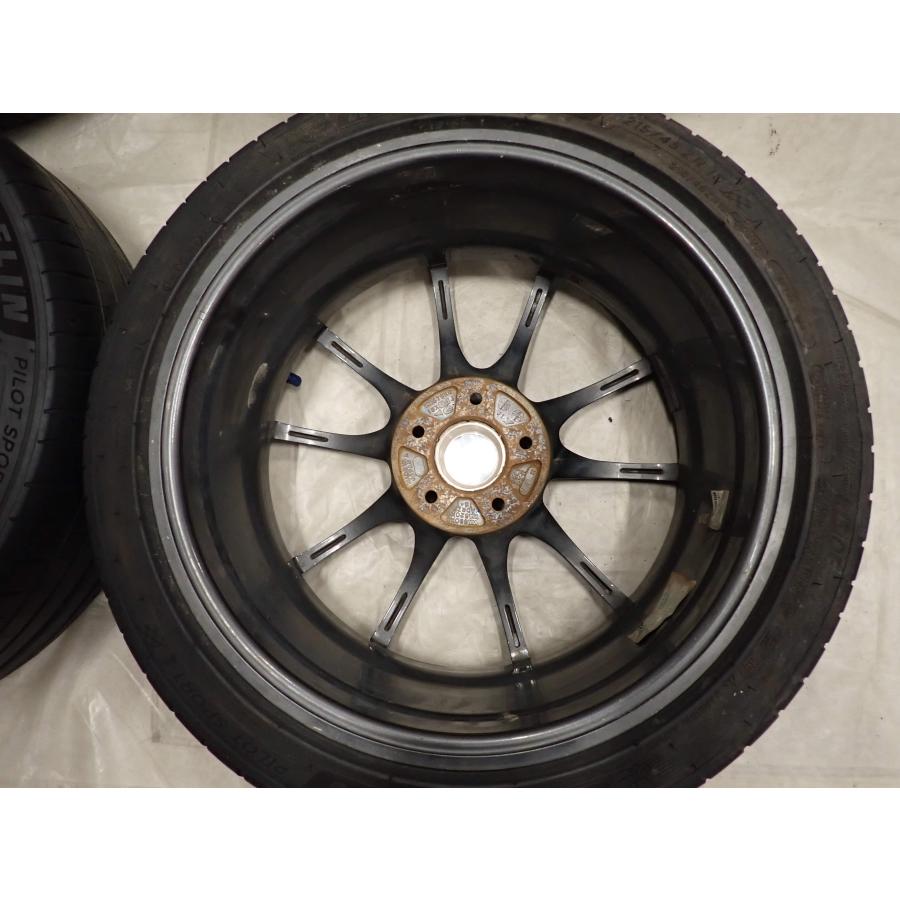PILOT 夏4本SET 会社宛 送料無料 215/45ZR18×7.5J ミシュラン
