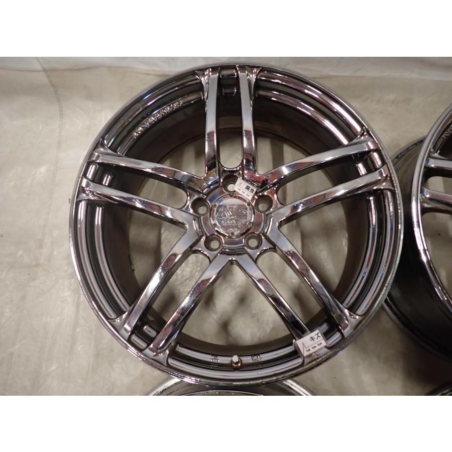 DSX 4本 会社宛 送料無料 19×8J YOKOHAMA AVS MODEL T5 アルミ 5穴