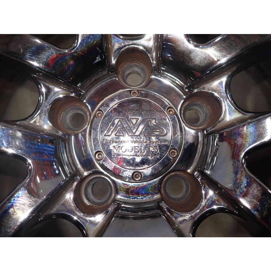 DSX 4本 会社宛 送料無料 19×8J YOKOHAMA AVS MODEL T5 アルミ 5穴