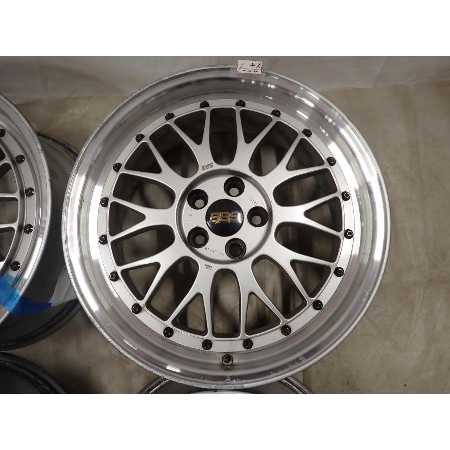 DSX 4本 会社宛 送料無料 17×7.5J BBS LM090 FORGED 鍛造 アルミ 5穴
