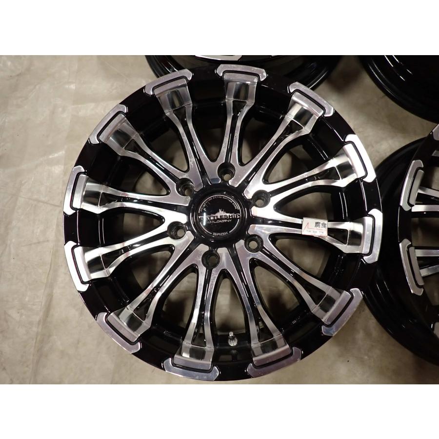 DSX 4本SET 会社宛 送料無料 17×6.5J ロクサーニ バトルシップ アルミ