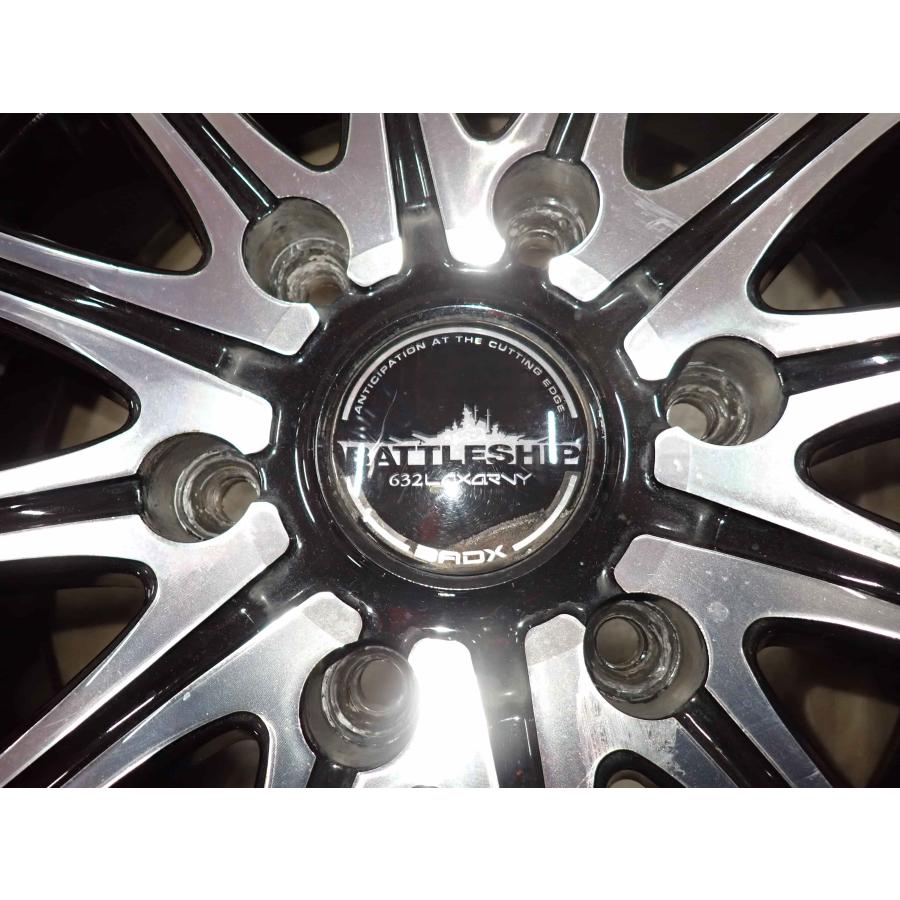 DSX 4本SET 会社宛 送料無料 17×6.5J ロクサーニ バトルシップ アルミ