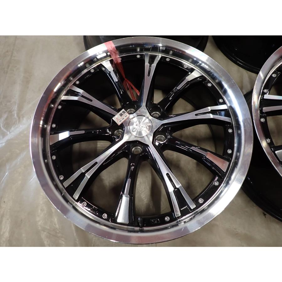 4本SET 会社宛 送料無料 19×8J クリフクライム TC-02 アルミホイール 5 