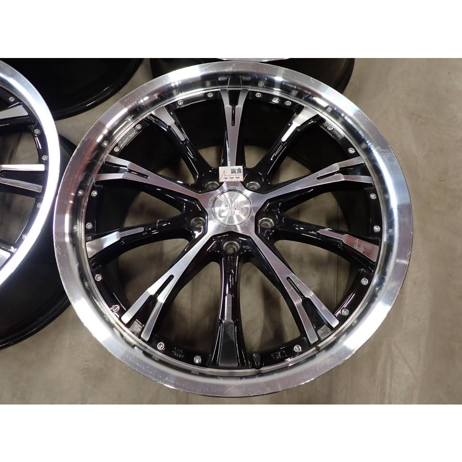 4本SET 会社宛 送料無料 19×8J クリフクライム TC-02 アルミホイール 5