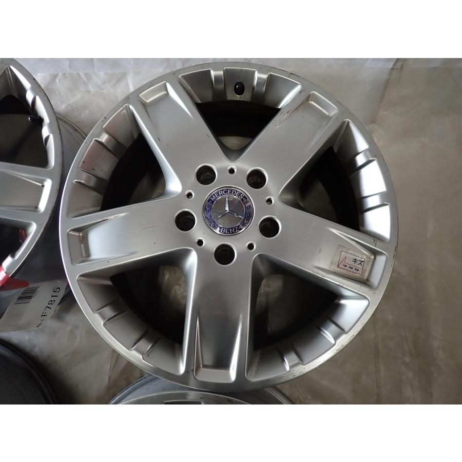 4本SET 会社宛 送料無料 18×7.5J メルセデスベンツ Gクラス 純正 