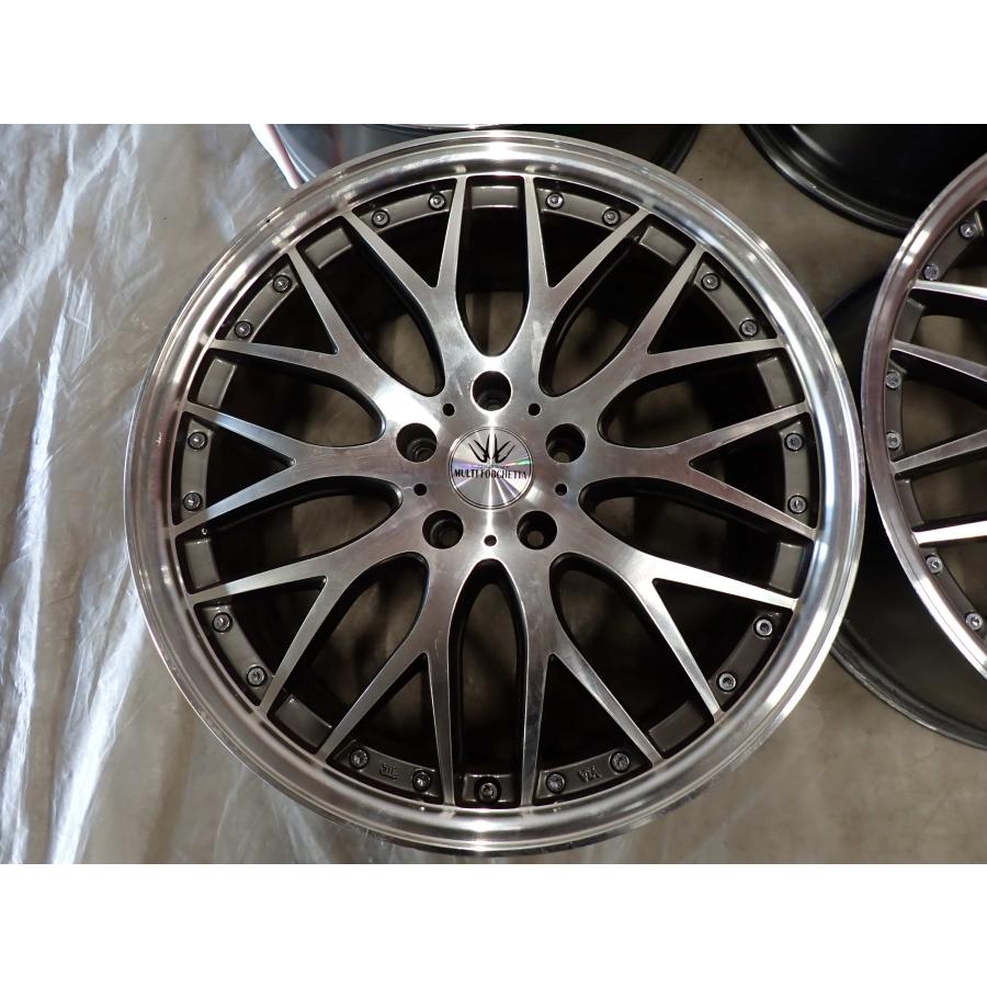 4本SET 会社宛 送料無料 19×8J ロクサーニ マルチフォルケッタ アルミ 