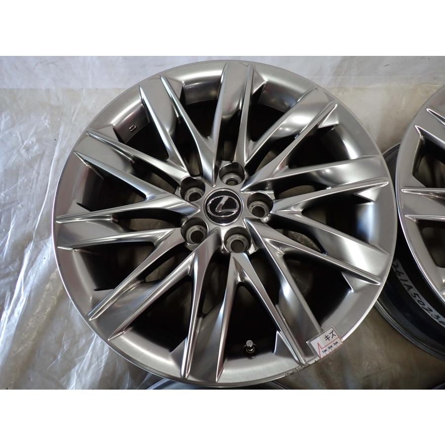 4本SET 会社宛 送料無料 19×8J LEXUS レクサス LS500h 純正 アルミ