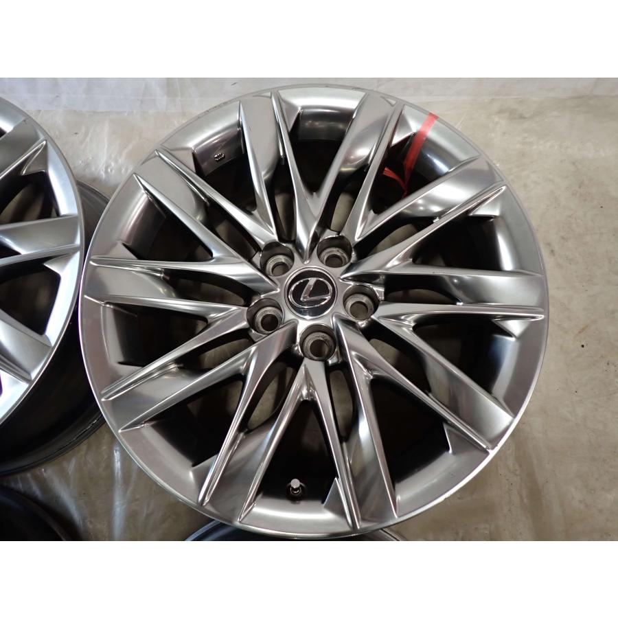 4本SET 会社宛 送料無料 19×8J LEXUS レクサス LS500h 純正 アルミ