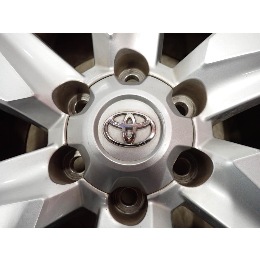 4本SET 会社宛 送料無料 17×7.5J トヨタ 純正 アルミ 6穴 PCD 139.7mm +25 ハブ径106mm ハイラックス サーフ ランクル 150プラド NO,F7917の画像
