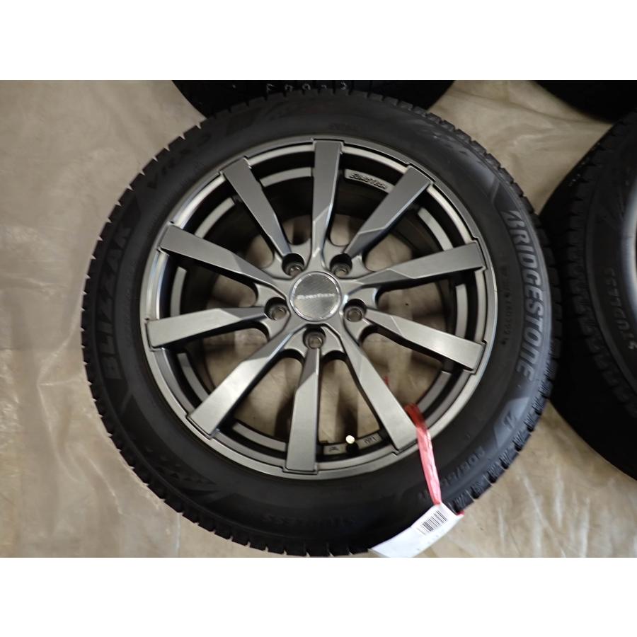 冬4本 会社宛 送料無料 205/55R17×7.5J 95Q ブリヂストン