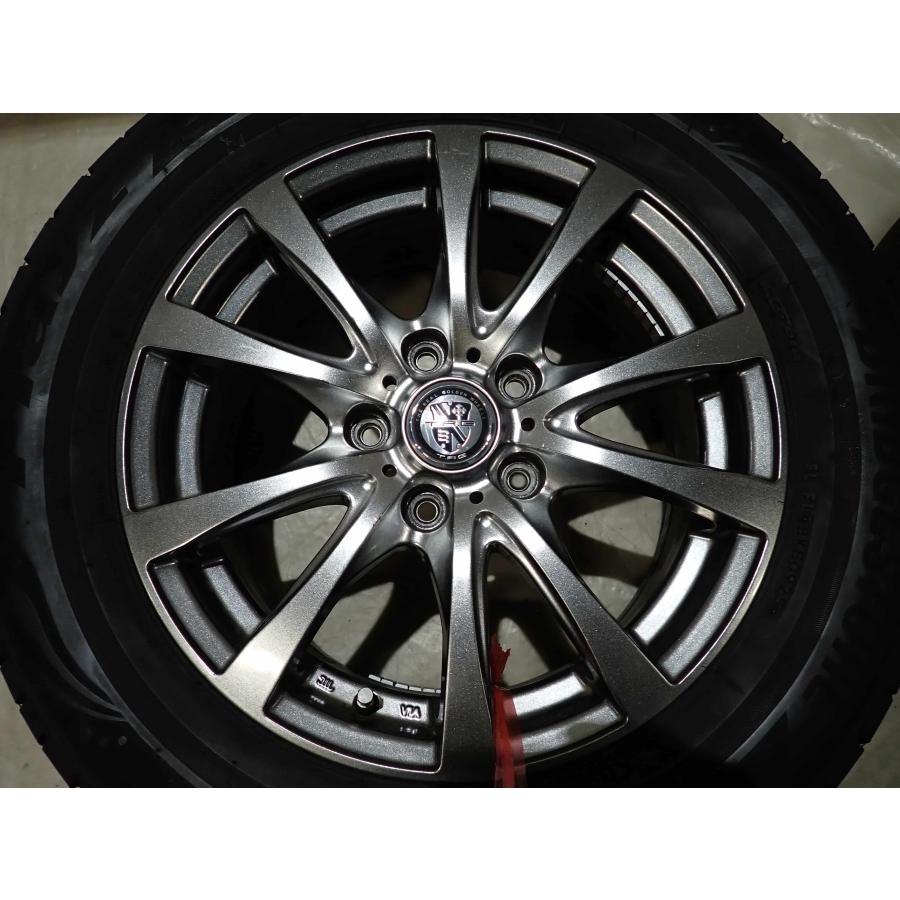 Playz 夏4本SET 会社宛 送料無料 215/60R16×6.5J 95H ブリヂストン