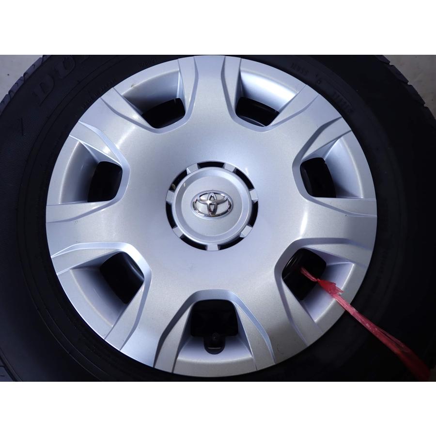 DUNLOP SP 175N 195/80R15 タイヤ・ホイールセット DUNLOP（ダンロップ） 夏4本SET 会社宛 送料無料 195/80R15×6J 107/105