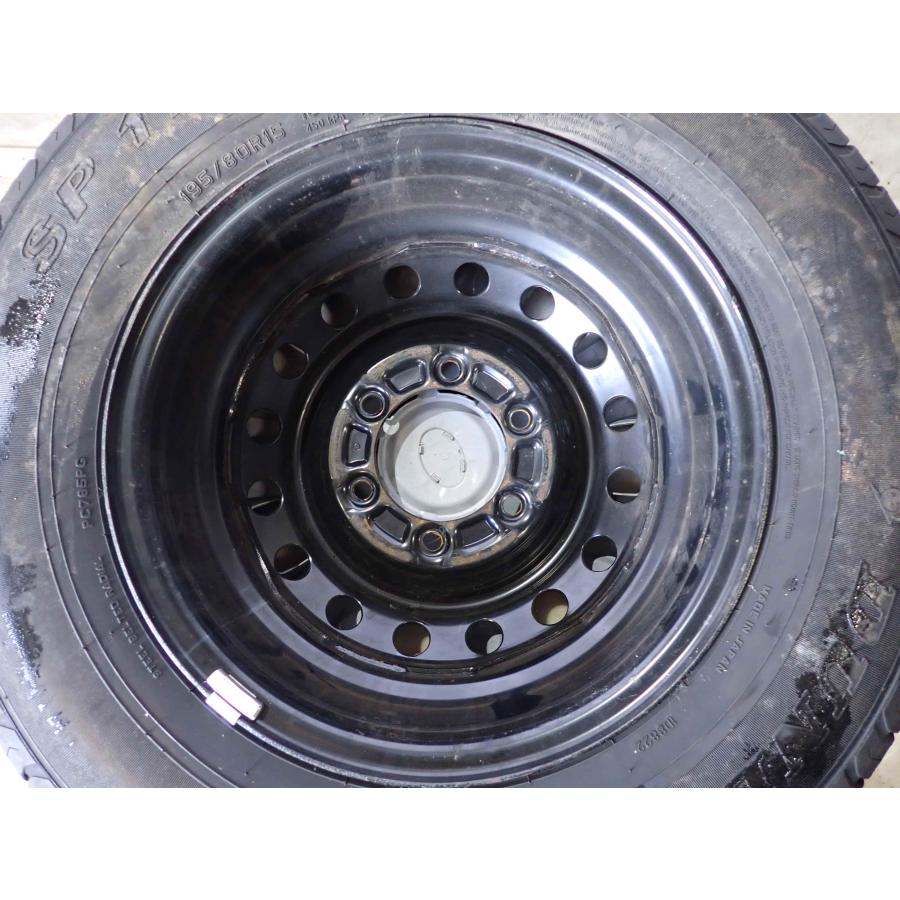 DUNLOP（ダンロップ） 夏4本SET 会社宛 送料無料 195/80R15×6J 107/105
