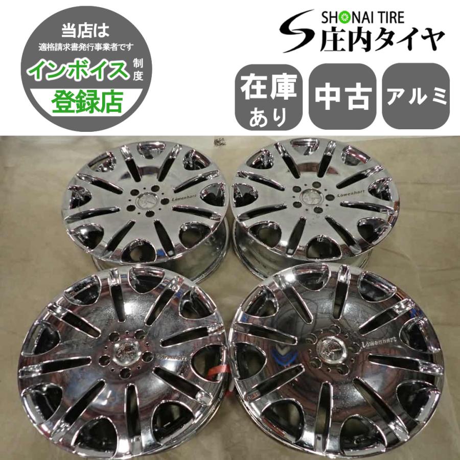 4本 会社宛送料無料 19×8J レーベンハート アルミ LC1 LX メッキ 5穴 