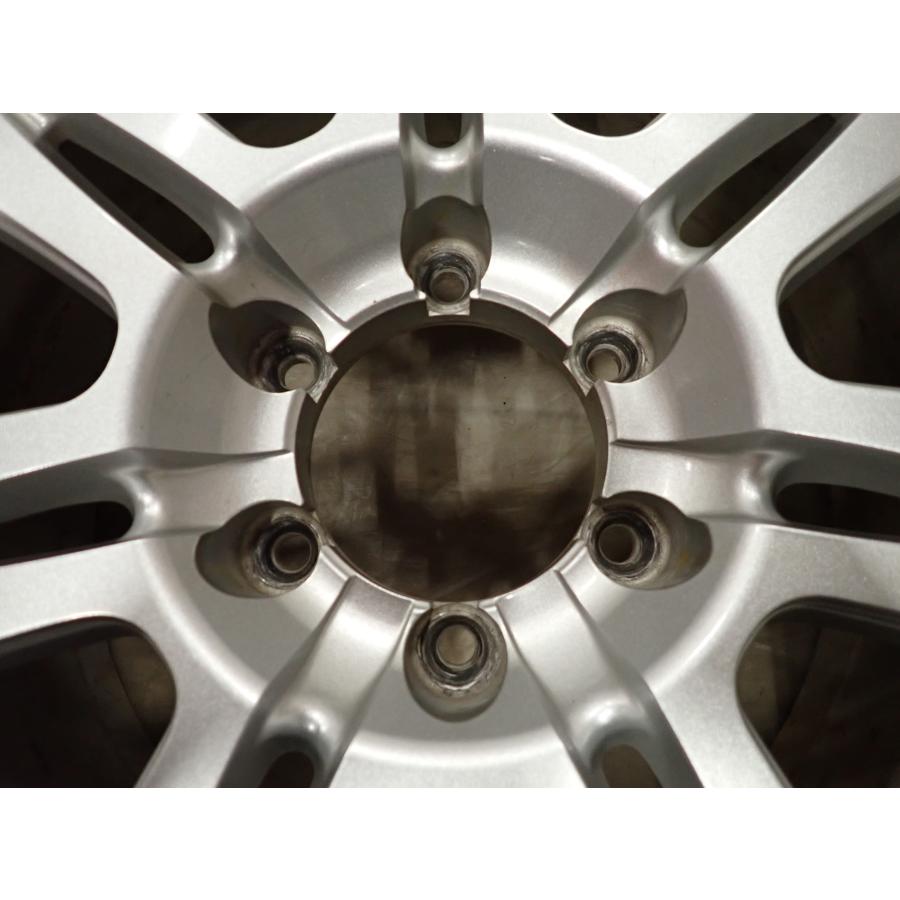 4本SET 会社宛 送料無料 17×7.5J MAD CROSS マッドクロス アルミホイール 6穴 PCD139.7mm +28 ハブ径110mm ランクル プラド 特価 NO,F8228の画像