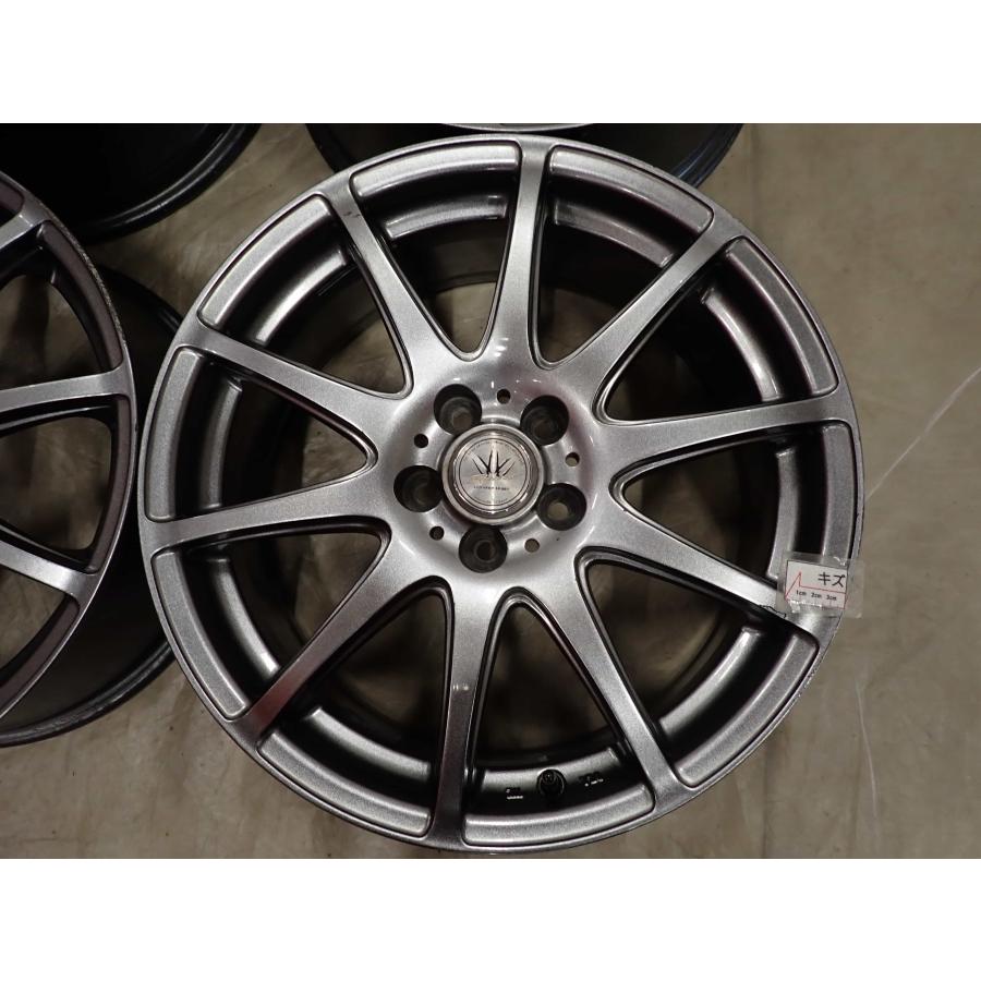 4本SET 会社宛 送料無料 17×7J ロクサーニ スポーツ アルミホイール 5