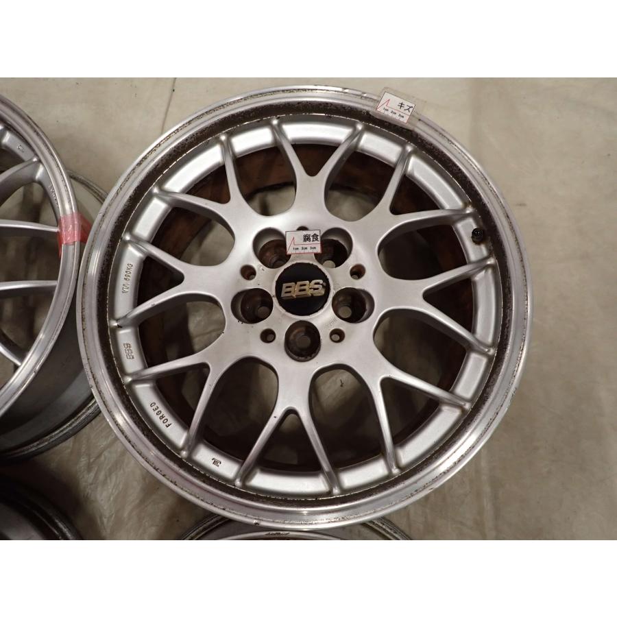 4本SET 会社宛 送料無料 17×7.5J BBS RG735 アルミホイール 5穴