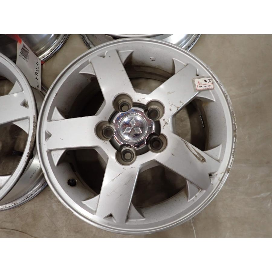 4本SET 会社宛 送料無料 15×5.5J 三菱 パジェロミニ 純正 アルミ