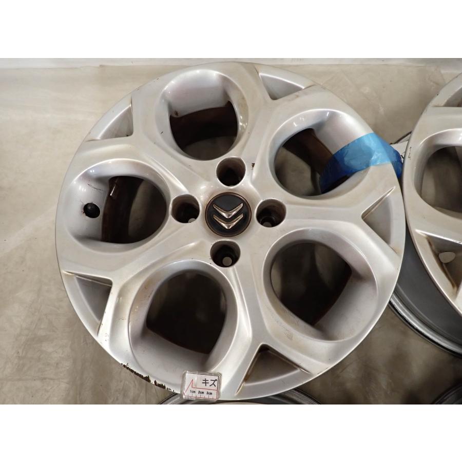 4本SET 会社宛 送料無料 16×6J シトロエン 純正 CITROEN アルミ