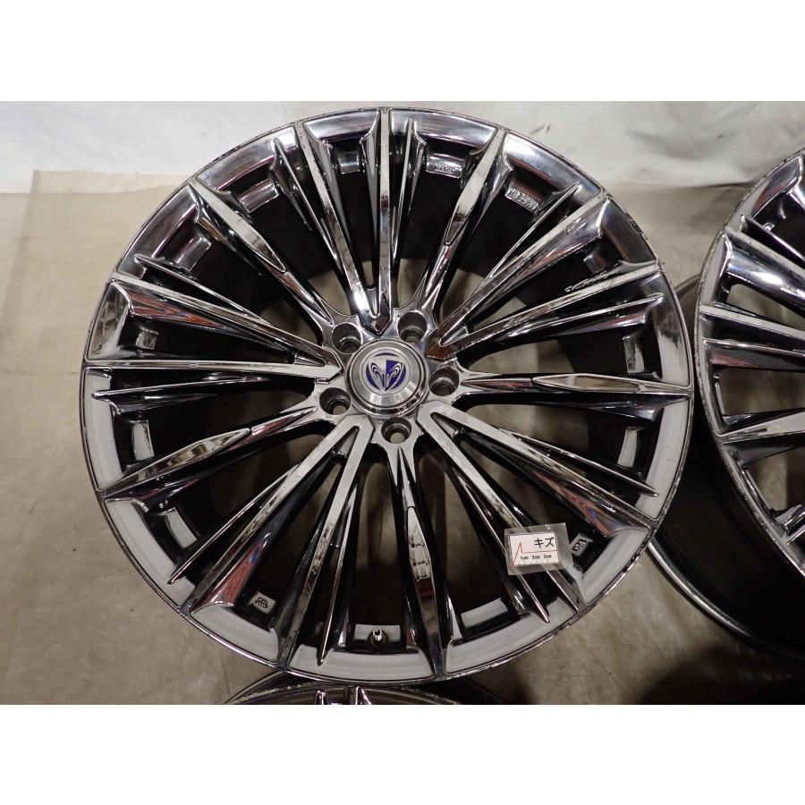 4本SET 会社宛 送料無料 20×8.5J/9.5J RAYS VERSUS STRATAGIA VOUGE アルミ 5穴 PCD114.3mm +38 ハブ径73mm アルファード 特価 NO,F8295の画像