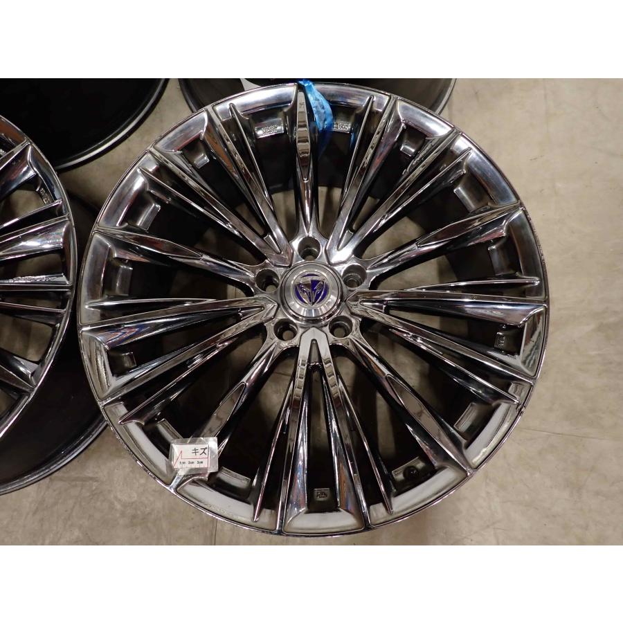 4本SET 会社宛 送料無料 20×8.5J/9.5J RAYS VERSUS STRATAGIA VOUGE アルミ 5穴 PCD114.3mm +38 ハブ径73mm アルファード 特価 NO,F8295の画像