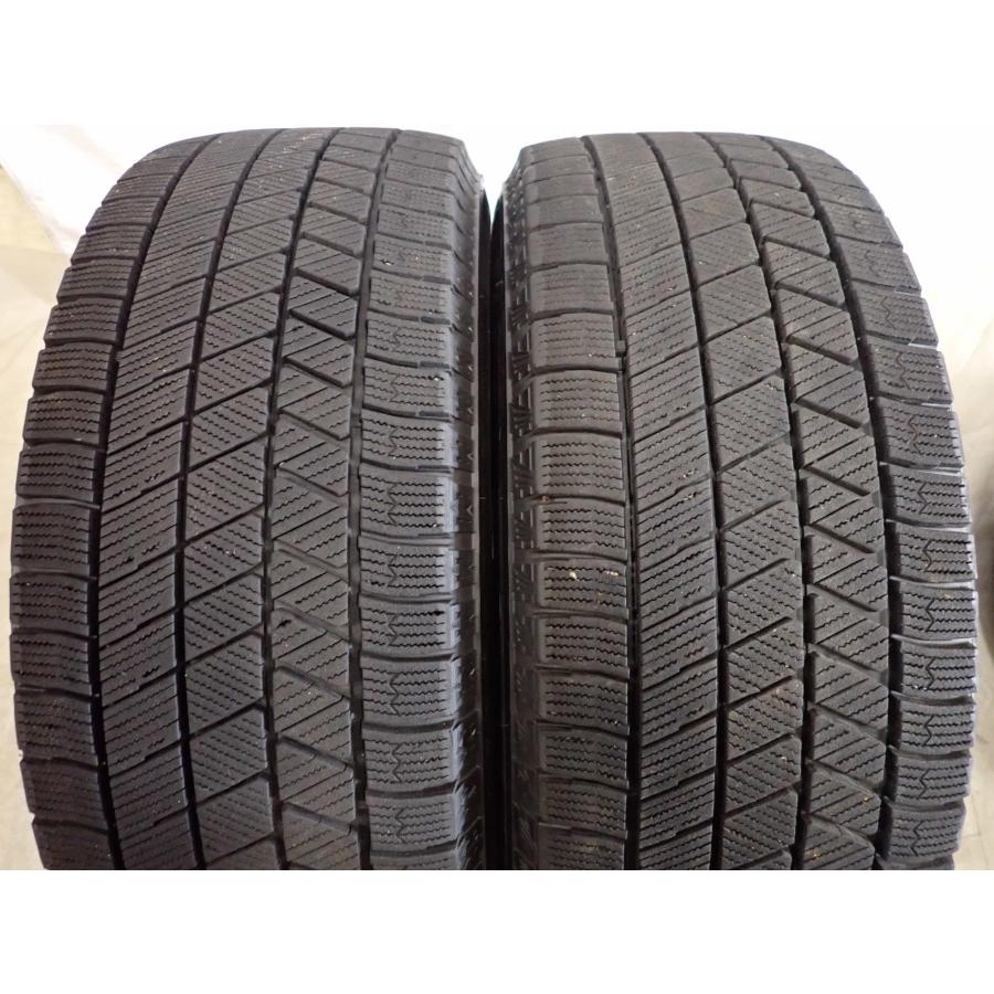 冬4本SET 会社宛 送料無料 205/55R16×7J 91Q ブリヂストン ブリザック VRX3 2021年製 スポーツテクニック アルミ ベンツCクラス NO,F8457の画像