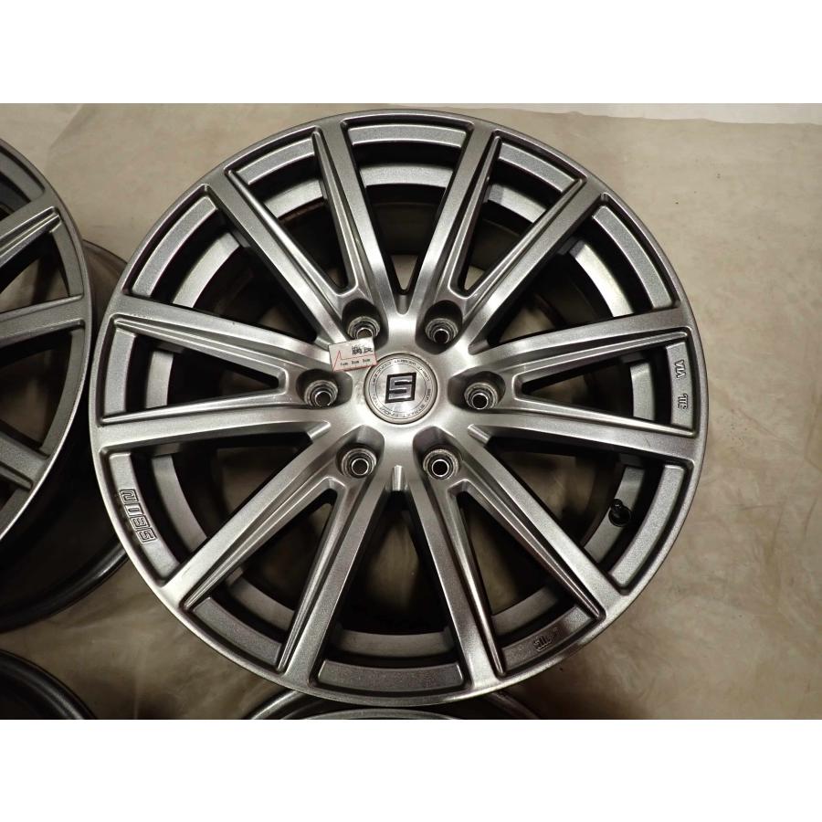 4本SET 会社宛 送料無料 17×7.5J 4×4 クロカン アルミ 6穴 PCD 139.7mm