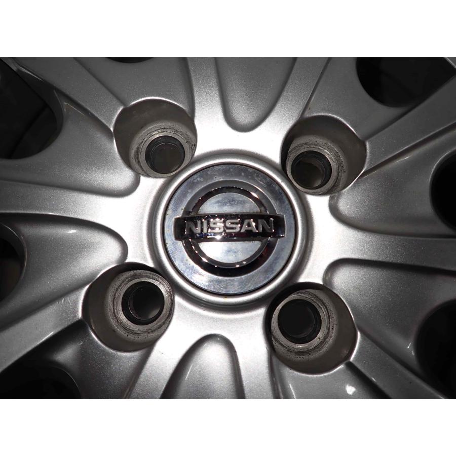 4本SET 会社宛 送料無料 15×4.5J 日産 純正 アルミ 4穴 PCD 100mm +46