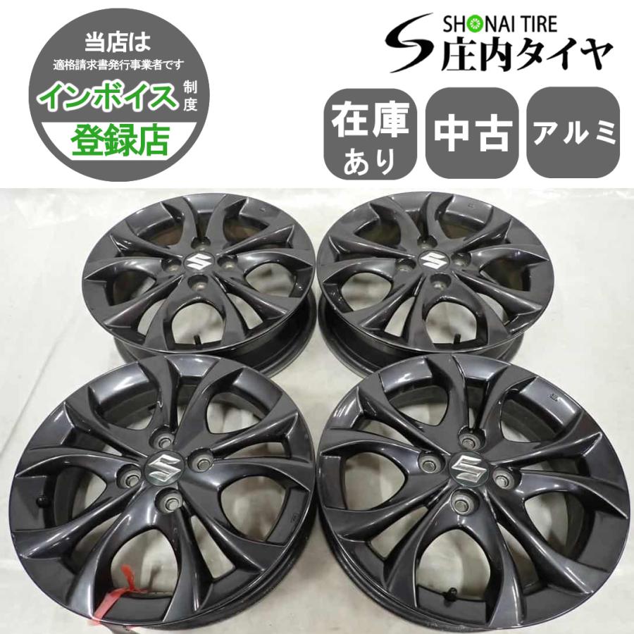 4本 会社宛 送料無料 15×4.5J スズキ MA15S ソリオ 純正 アルミ 