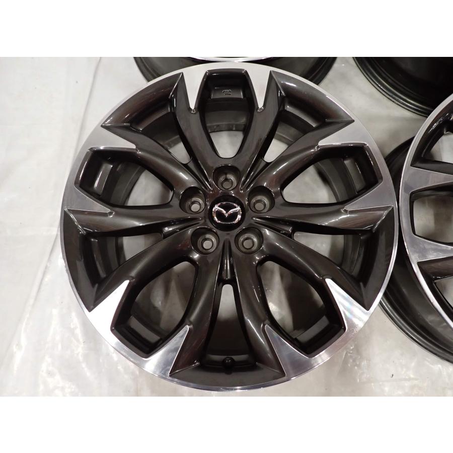 【めー 4個口分の3】マツダCX-5純正ホイール1本（送料込） 4本SET 会社宛 送料無料 19×7J マツダ CX-5 純正アルミ 5穴 PCD 114.3